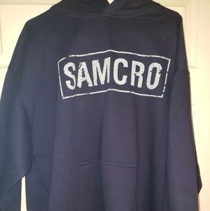 NWOT Mens Sons of Anarchy Hoodie 3/4 sleeves XXL